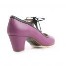 Flamenco dance Shoe Candor Violet/Black