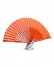 Flamenco dance fan orange 27cm.