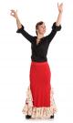 Flamenco Dance Skirt Model Azabache VII  M98