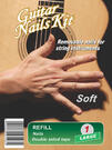 Refill set guitarist soft thumb nail kit size large L